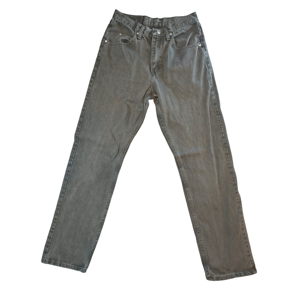 Wrangler Authentic Gray Straight Leg Jeans Size 30x32 G9761FT